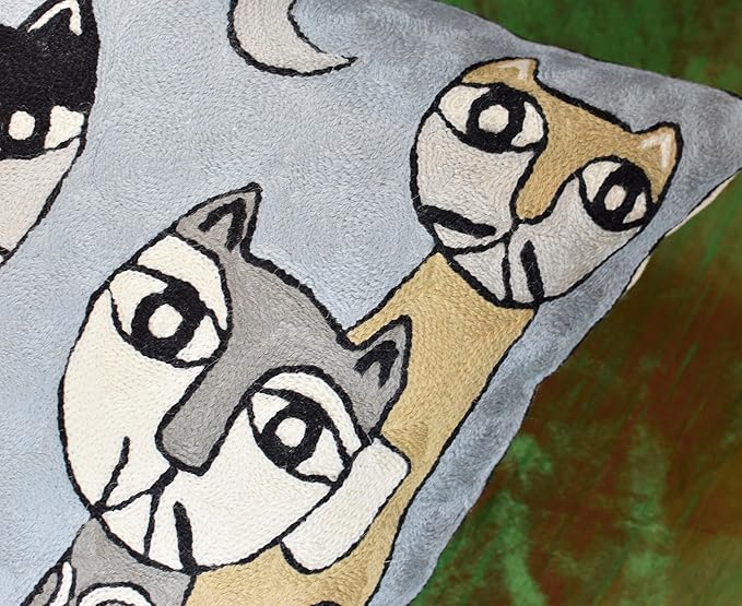 Picasso Cat Pillow Cover - Image 3