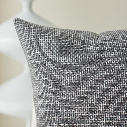 Kevin Textile Pack of 2 Decorative Linen Throw Pillow Covers, Soft Cushion Case - Image 4