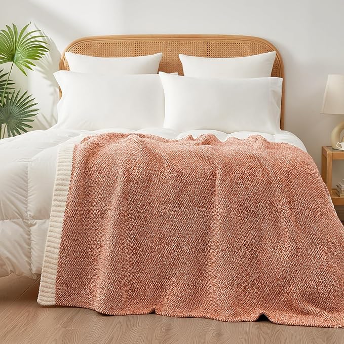 Snuggle Sac Orange Throw Blanket - Image 8