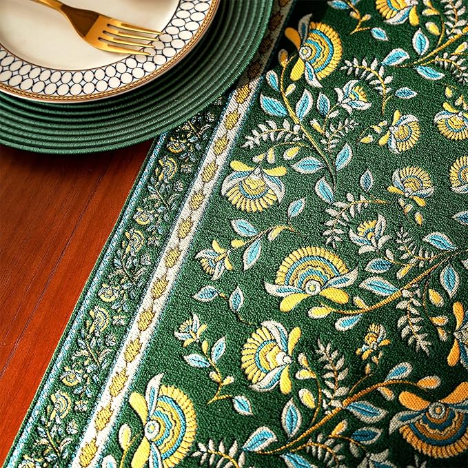 13×72 Inch Table Runner, Retro-Luxury Tassels Series - Image 6