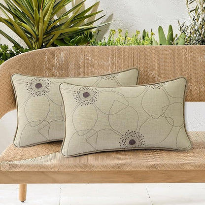 Outdoor Sunbrella Decorative Pillows Pack of 4, Allure Dusk - Image 3