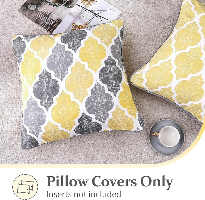 Beauoop Decorative Chenille Throw Pillow Covers - Image 2