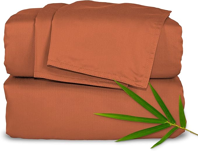 Pure Bamboo California King Sheets, Genuine 100% Organic Viscose Derived from by PureBamboo