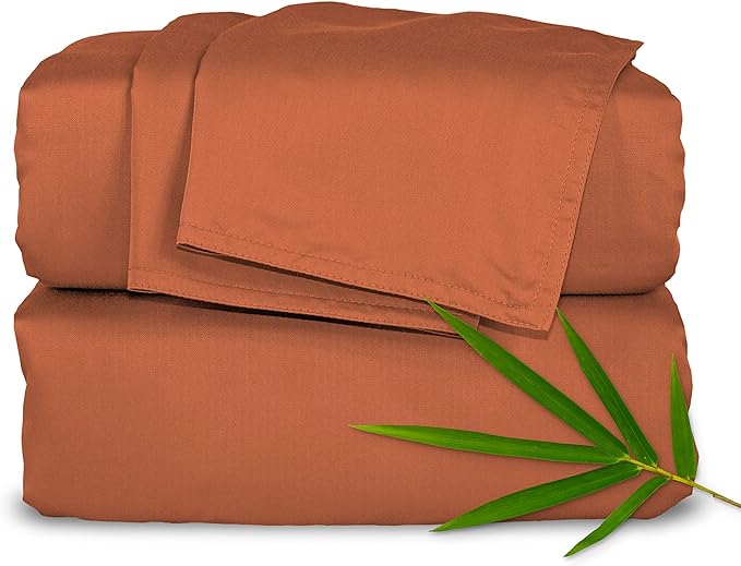Pure Bamboo Split King Sheets, Genuine 100% Organic Viscose Derived from Bamboo by PureBamboo