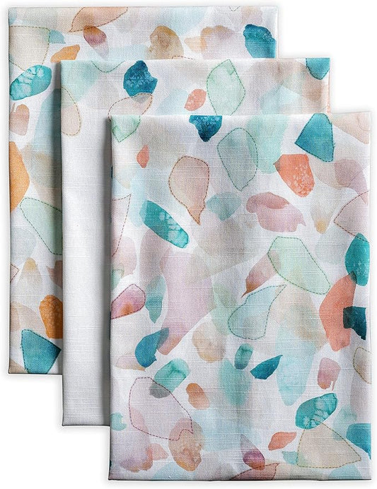 Maison d' Hermine Kitchen Towels Set of 3 100% Cotton 27.50" x 20" Reusable by MaisondHermine