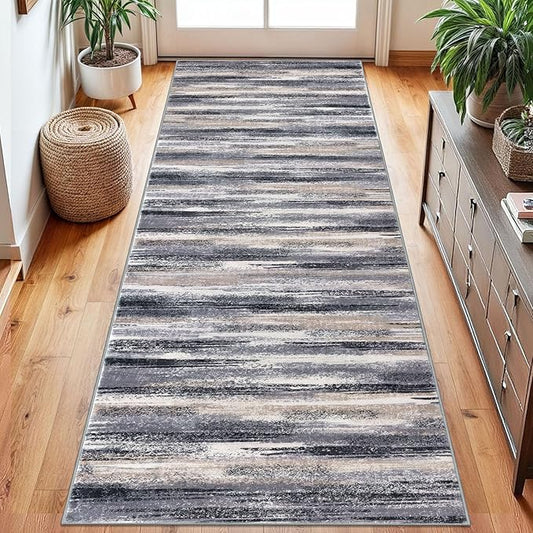 Modern Abstract Runner Rug 2.6x8 by lansny