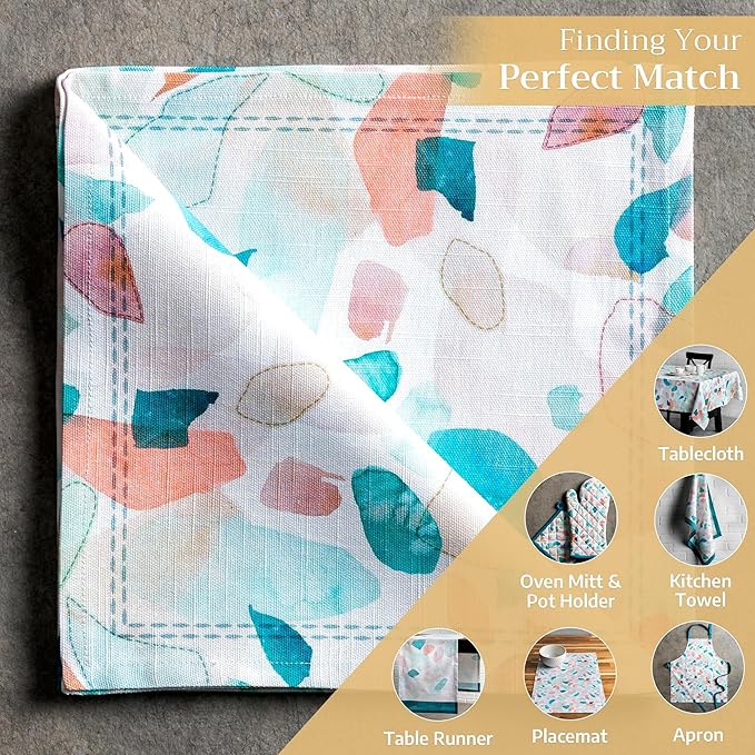 Maison d' Hermine Cloth Napkins Set of 4 100% Cotton Everyday Reusable Square - Image 5