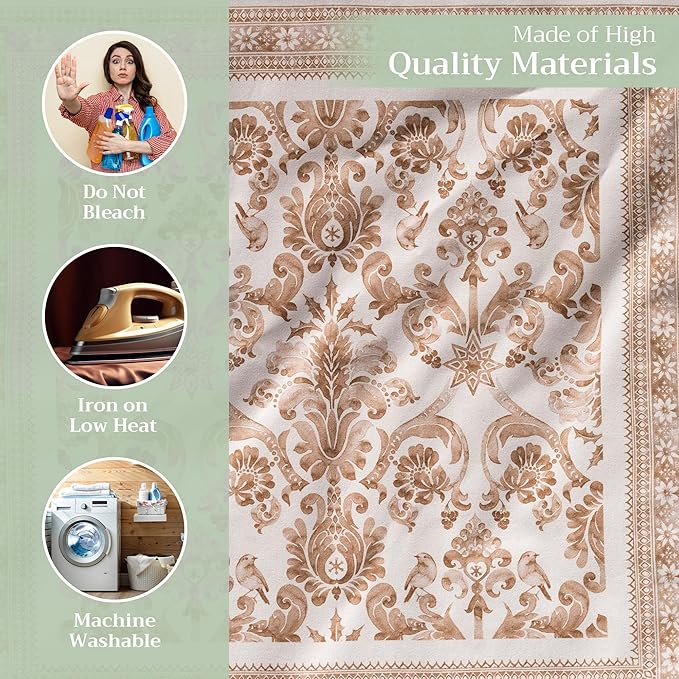 Maison d' Hermine Cloth Napkins Set of 4 100% Cotton - Image 4