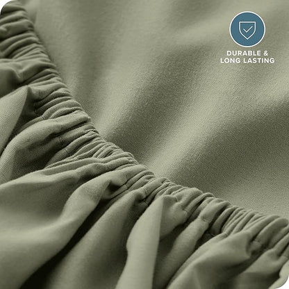 Bare Home Fitted Bottom Sheet Split King Size - Image 6