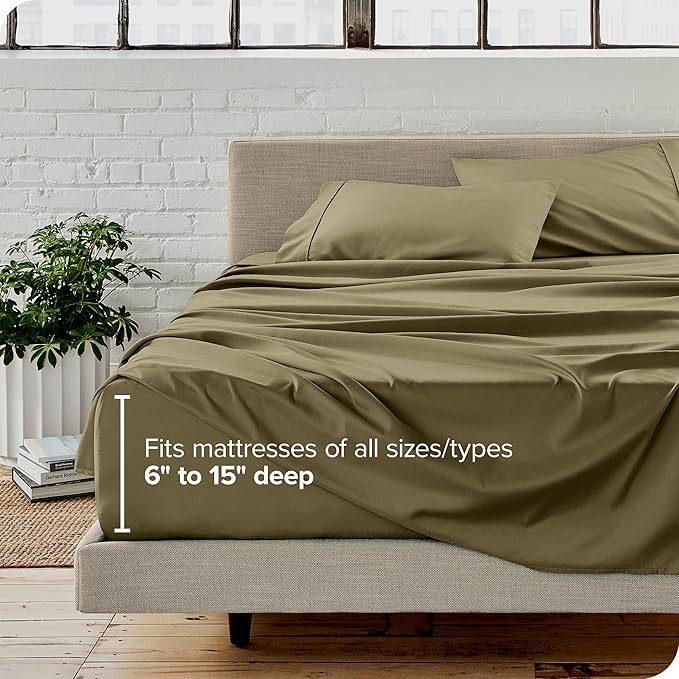 Bare Home Queen Sheet Set - Image 5