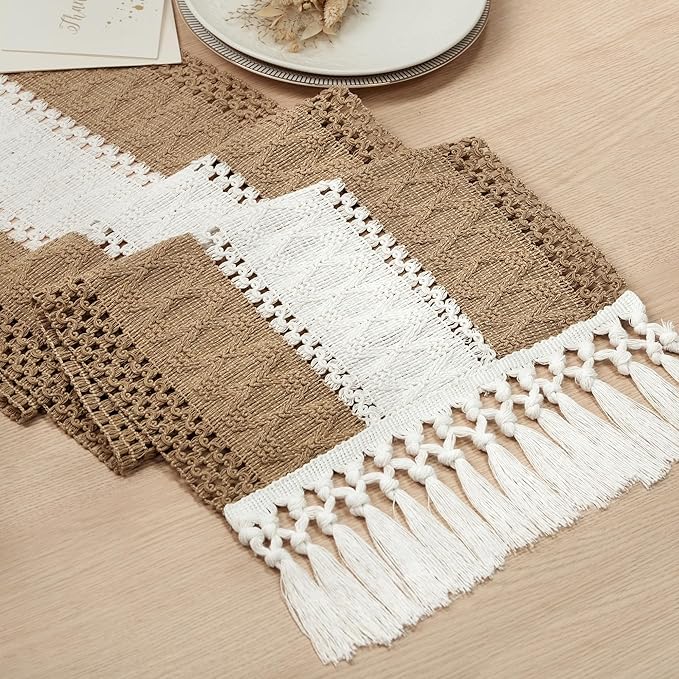 FEXIA Boho Table Runner for Home Decor - Image 4