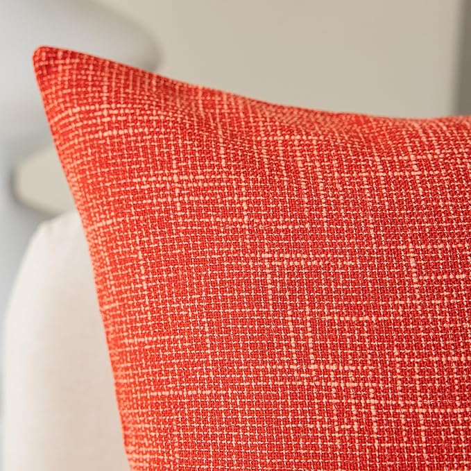 Kevin Textile Star Faux Linen Decorative Throw Pillow Covers Cushion Cover - Image 3