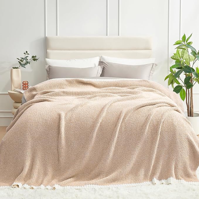 Snuggle Sac Queen Size Bedding Blankets, Super Soft Warm Oversized Bed Blankets by SnuggleSac