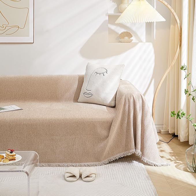 MEETSKY Couch Cover L Shape Sofa Cover - Image 2