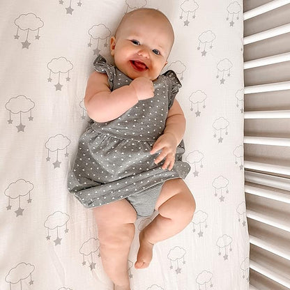 Newton Baby Mini Crib Fitted Sheets | Organic Muslin Cotton, Breathable & Soft - Image 7