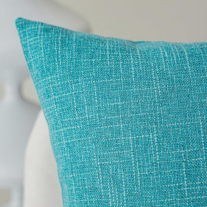 Kevin Textile Decorative Toss Pillow Case Star Faux Linen Cushion Cover - Image 3