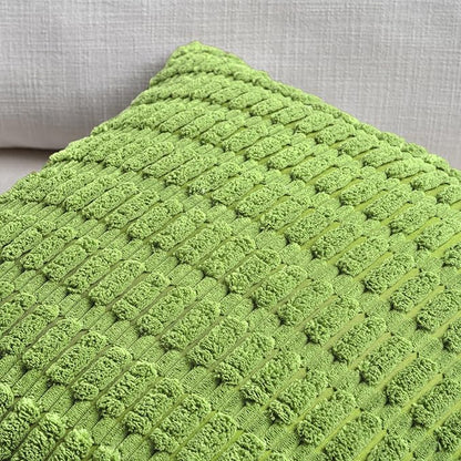 Fancy Homi 4 Packs Boho Lime Green Decorative Throw Pillow Covers 22x22 Inch - Image 4