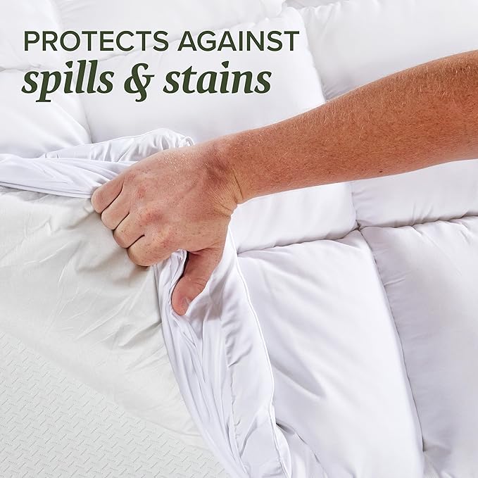 Beckham Hotel Collection Queen Size Mattress Pad & Protector Hybrid - Image 6