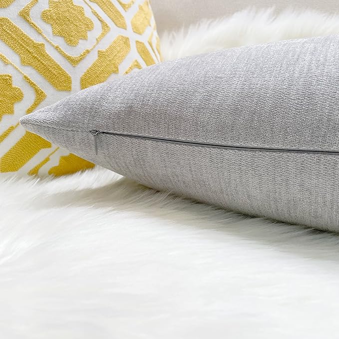 Slow Cow Cashmere Rectangular Pillow Cover Pillowcase Decorative Lumbar Throw - Image 3