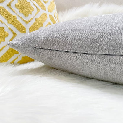 Slow Cow Cashmere Rectangular Pillow Cover Pillowcase Decorative Lumbar Throw - Image 3
