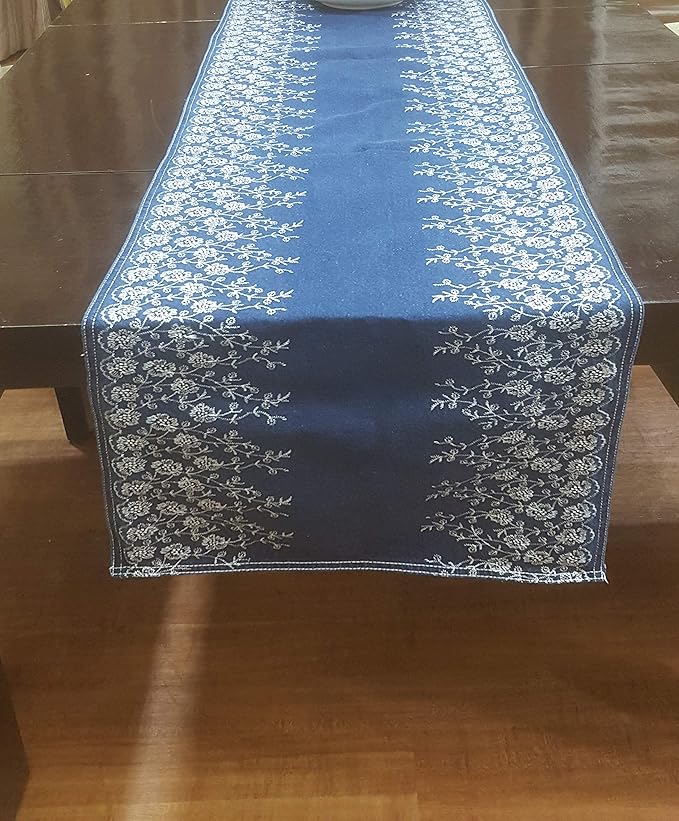 AAYU Denim Table and Bed Runner - Image 7