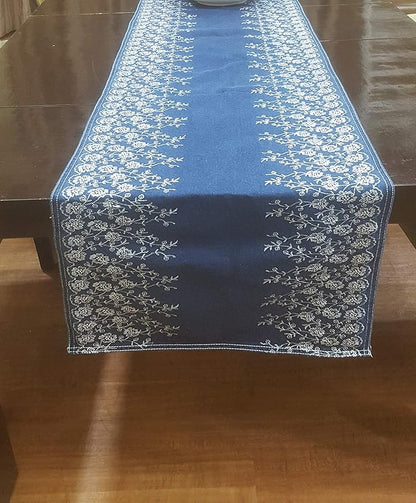 AAYU Denim Table and Bed Runner - Image 7