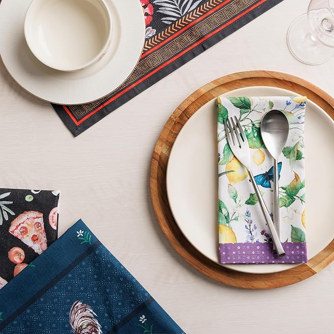 Maison d' Hermine Cloth Napkins Set of 4 100% Cotton Soft & Durable Everyday - Image 9