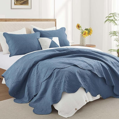 IR Imperial Rooms 8 Pack Quilt King Size Bedding - Image 6