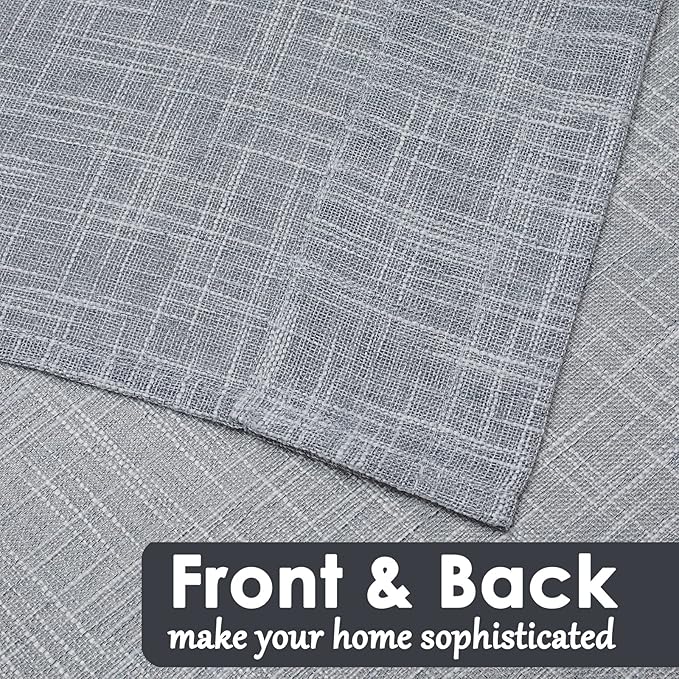 Beda Home Tassel Linen Textured Swag Valances - Image 5