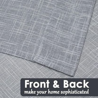 Beda Home Tassel Linen Textured Swag Valances - Image 5