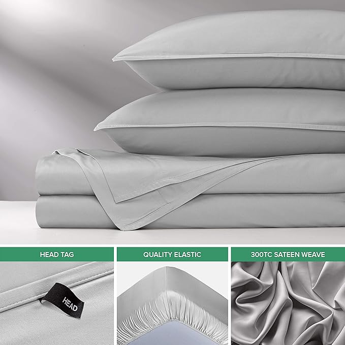 Pure Bamboo Full Sheets, Genuine 100% Organic Viscose Derived from Bamboo Bed - Image 6