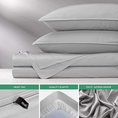 Pure Bamboo Full Sheets, Genuine 100% Organic Viscose Derived from Bamboo Bed - Image 6