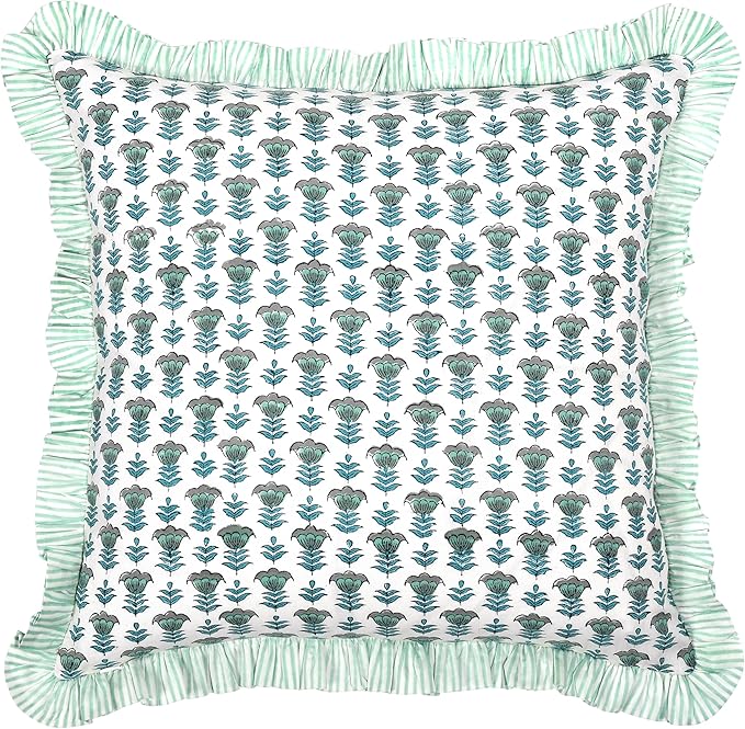 Ridhi Modern Farmhouse Pillow Covers Decorative Cotton Throw Pillow Covers Set - Image 7
