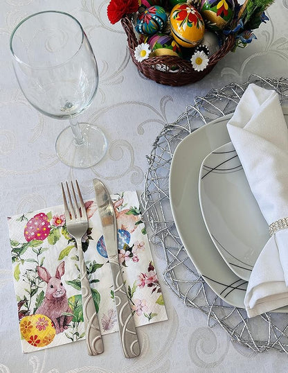 AM Decor Easter Luncheon Paper Napkins 20-Count Dinner Paper Napkins - Image 3