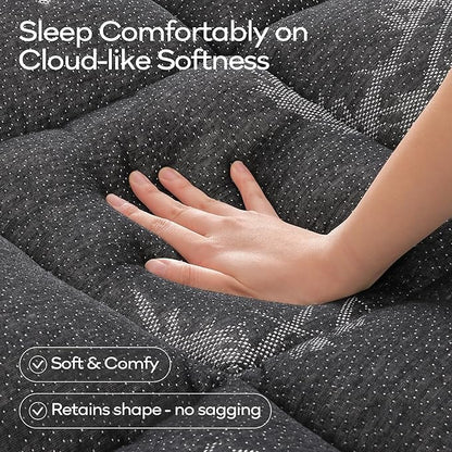 OLANLY King Mattress Topper – Viscose Made from Bamboo, Cooling Soft King - Image 2