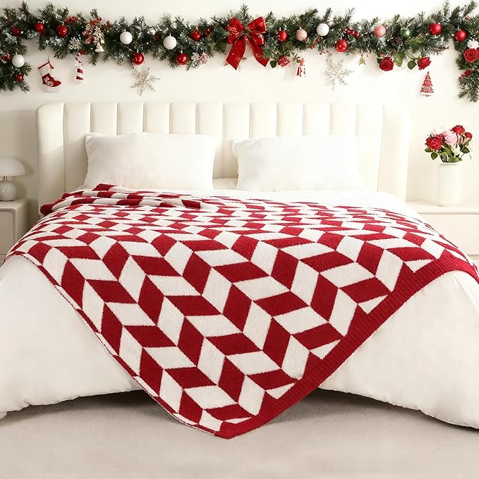 Snuggle Sac Christmas Red Blankets by SnuggleSac