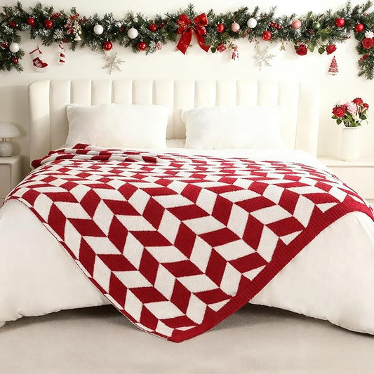 Snuggle Sac Christmas Red Blankets by SnuggleSac