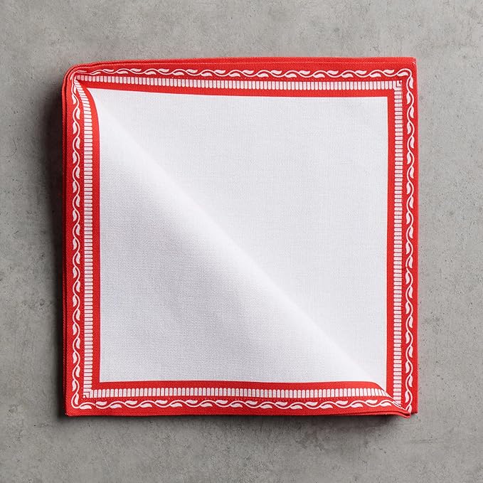 Maison d' Hermine Cloth Napkins Set of 4 100% Cotton - Image 9