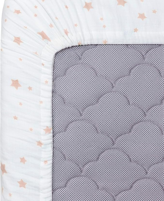 Newton Baby Fitted Mini Crib Sheets | Organic Muslin Cotton, Breathable & Soft - Image 7