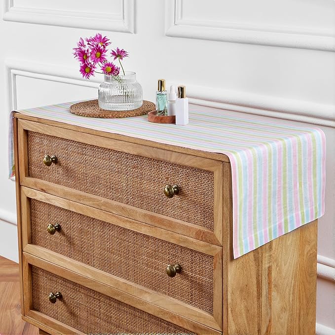 Solino Home Linen Table Runner 72 Inches Long - Image 3