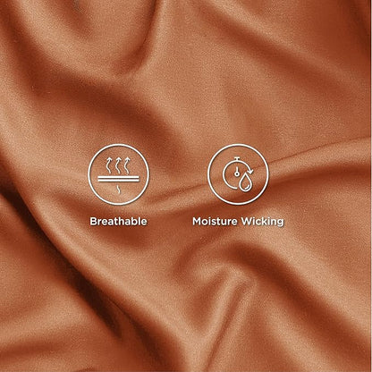 Bedsure Cooling Sheets Twin XL, Rayon Derived from Bamboo, Breathable & Soft - Image 4