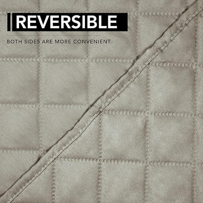 Easy-Going Oversized Recliner Chair Slipcover Reversible Sofa Cover Water - Image 5