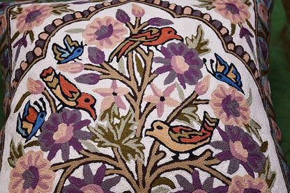 Tree of Life Pillow Cover Lavender Floral Pillowcase Botanical Flower Pillows - Image 9