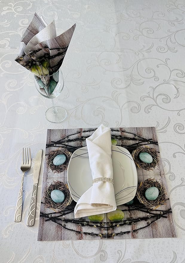 AM Décor Easter Dinner Napkins 20 Count Soft 3-Ply Tissue Servilities - Image 5