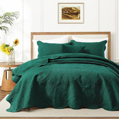 IR Imperial Rooms Twin Quilt Bedding Set Size + 1 Pillow Shams by IRImperialRooms
