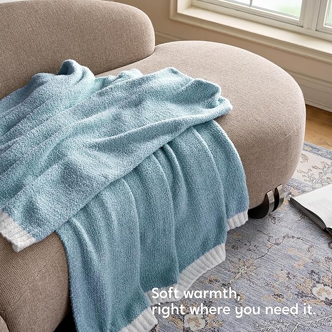 Joiedomi Twin Blanket for Couch Bed Sofa, Cozy Cute Soft Throw Home Room Decor - Image 4