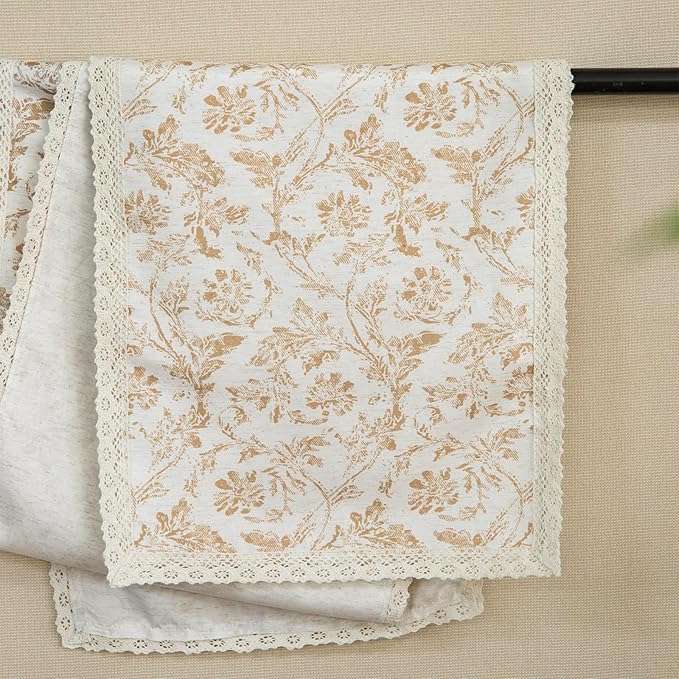 Vintage Floral Table Runner - Image 9