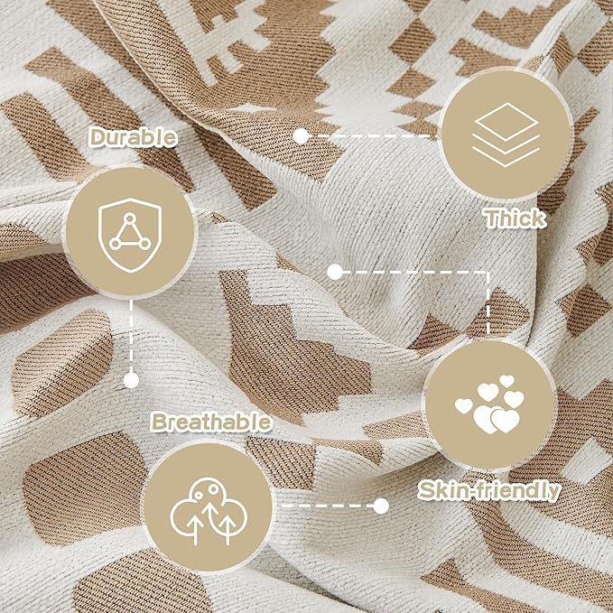 MEETSKY Boho Couch Cover Sofa Covers - Image 3