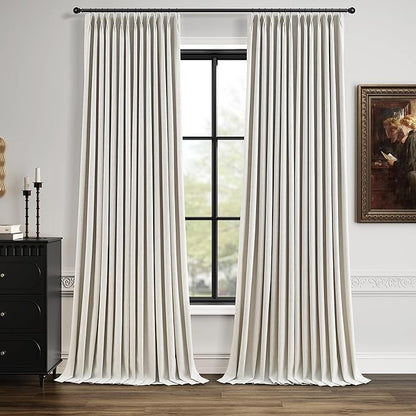 102 Inch Long Blackout Curtains 2 Panel Set by Aersas