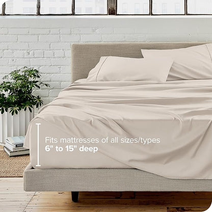 Bare Home Split Head Flex King Sheet Set - Image 6